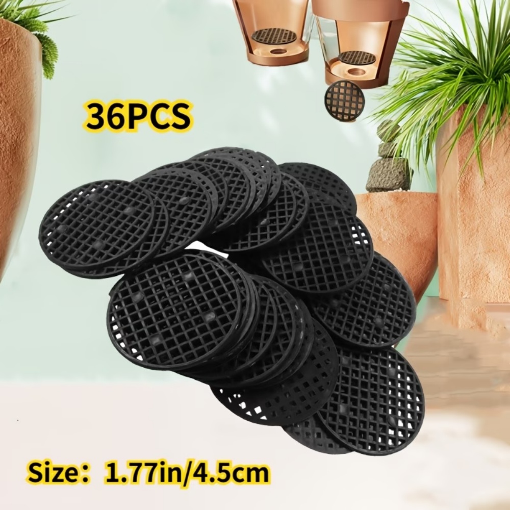 Terracotta Pot - 36 Round Flower Pot Net Mats,