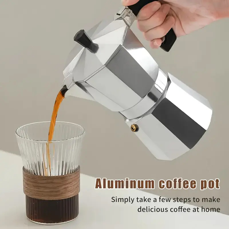 Pothos - Classic Aluminum Moka Pot 50-300ML Household
