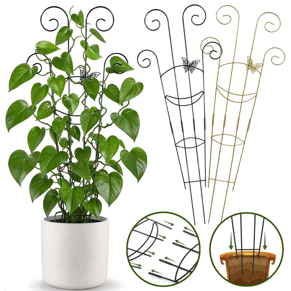Plant Support Stake - Climbing Plant Trellis ABS Plastic Flower