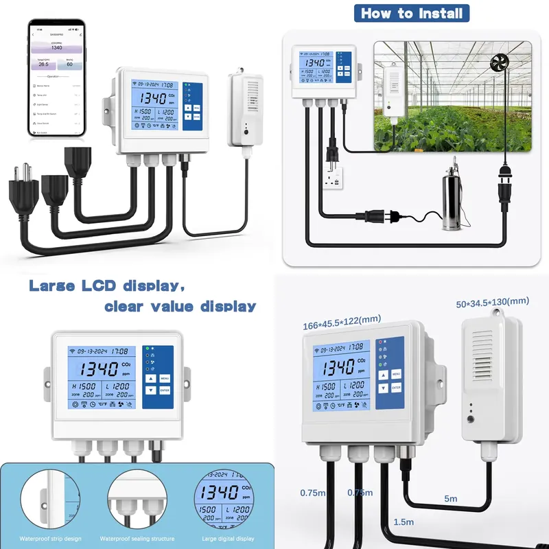 Indoor Plants - Smart Climate Controller Wifi Environmental Controller