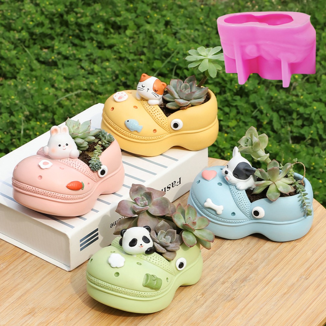 3D Animal Slippers Succulent P - đánh giá và giá Succulent Set