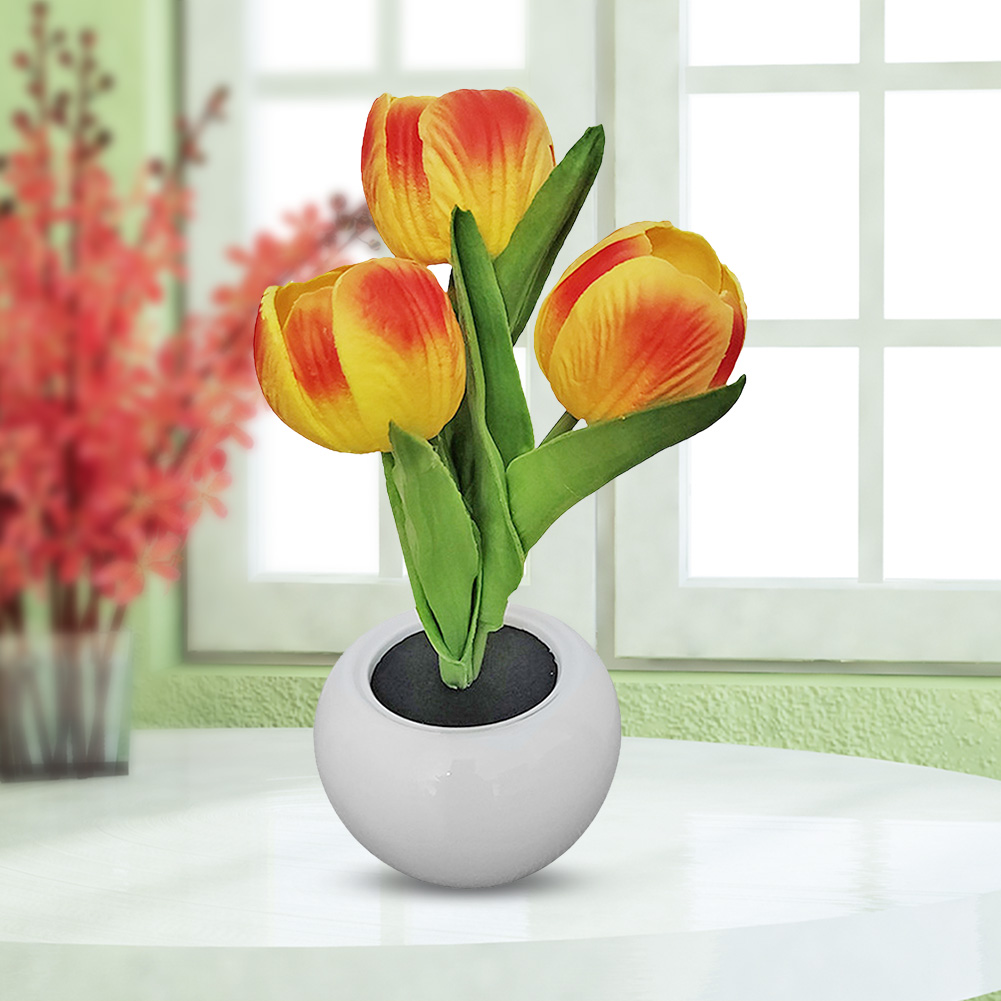 9x22cm Potted Plant Table Lamp - đánh giá và giá Plant Pot
