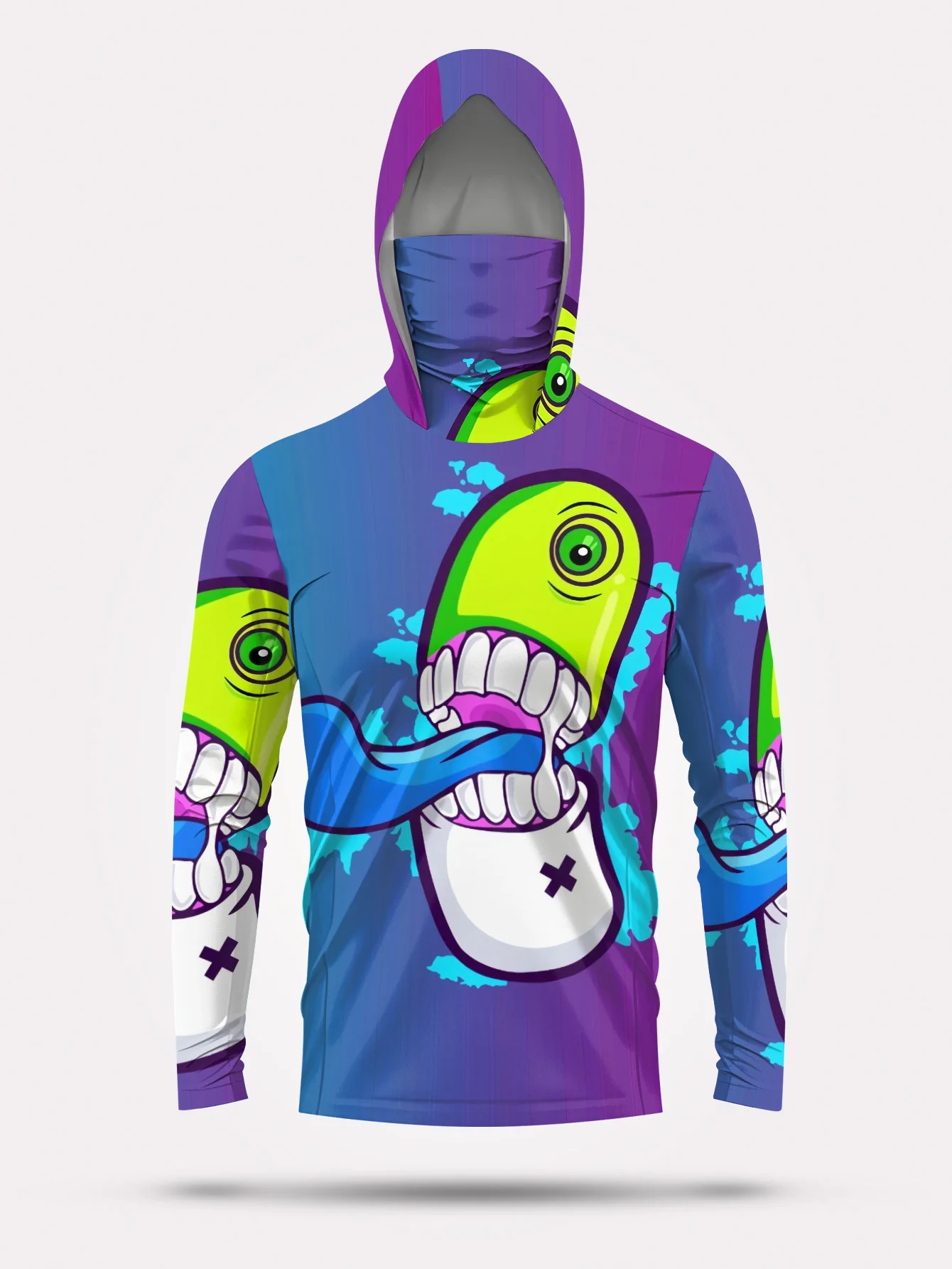 Men Cartoon Monster Graffiti F - đánh giá và giá Monstera