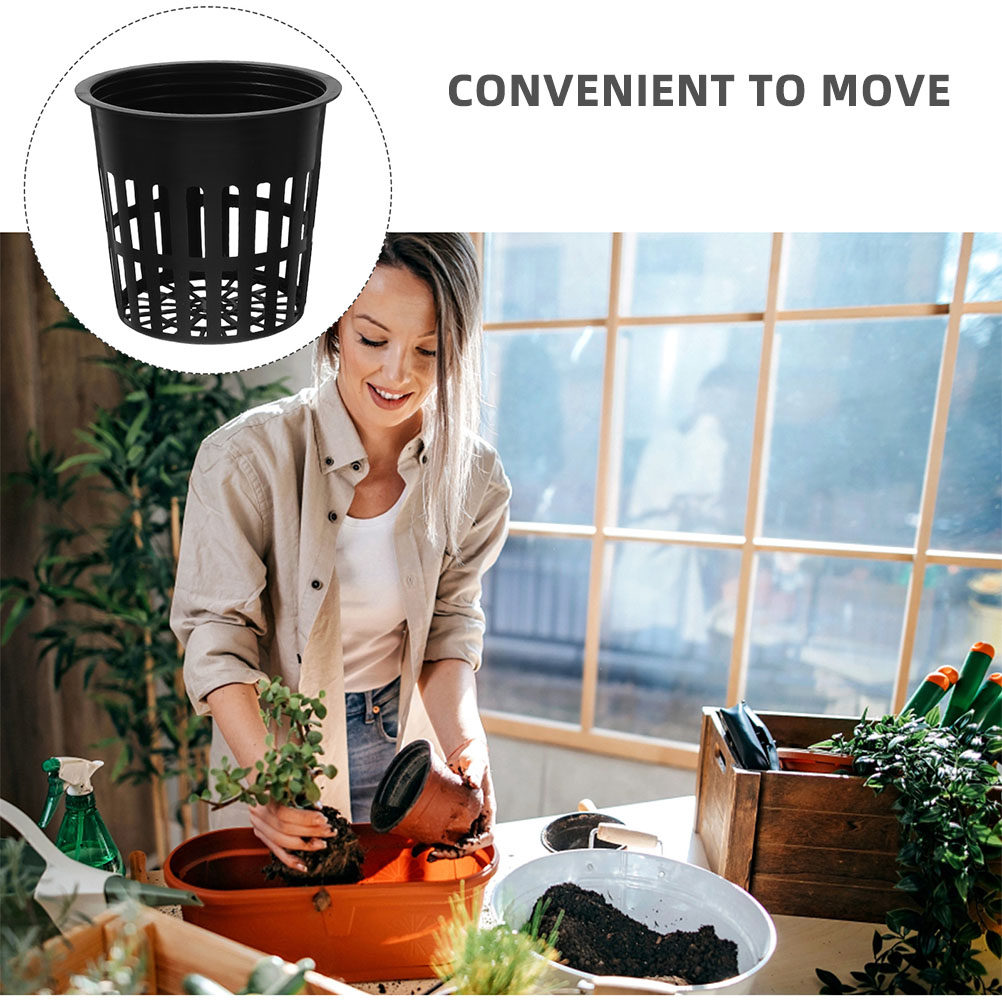 15Pcs Net Pots Hydroponic Bask - đánh giá và giá Plant Pot