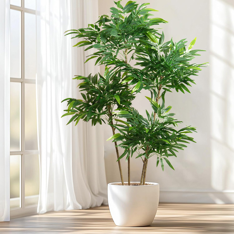 80-180cm Large Artificial Bamb - đánh giá và giá Fiddle Leaf Fig