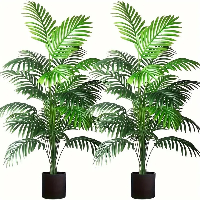 24 Leaves Areca Palm Artificia - đánh giá và giá Snake Plant