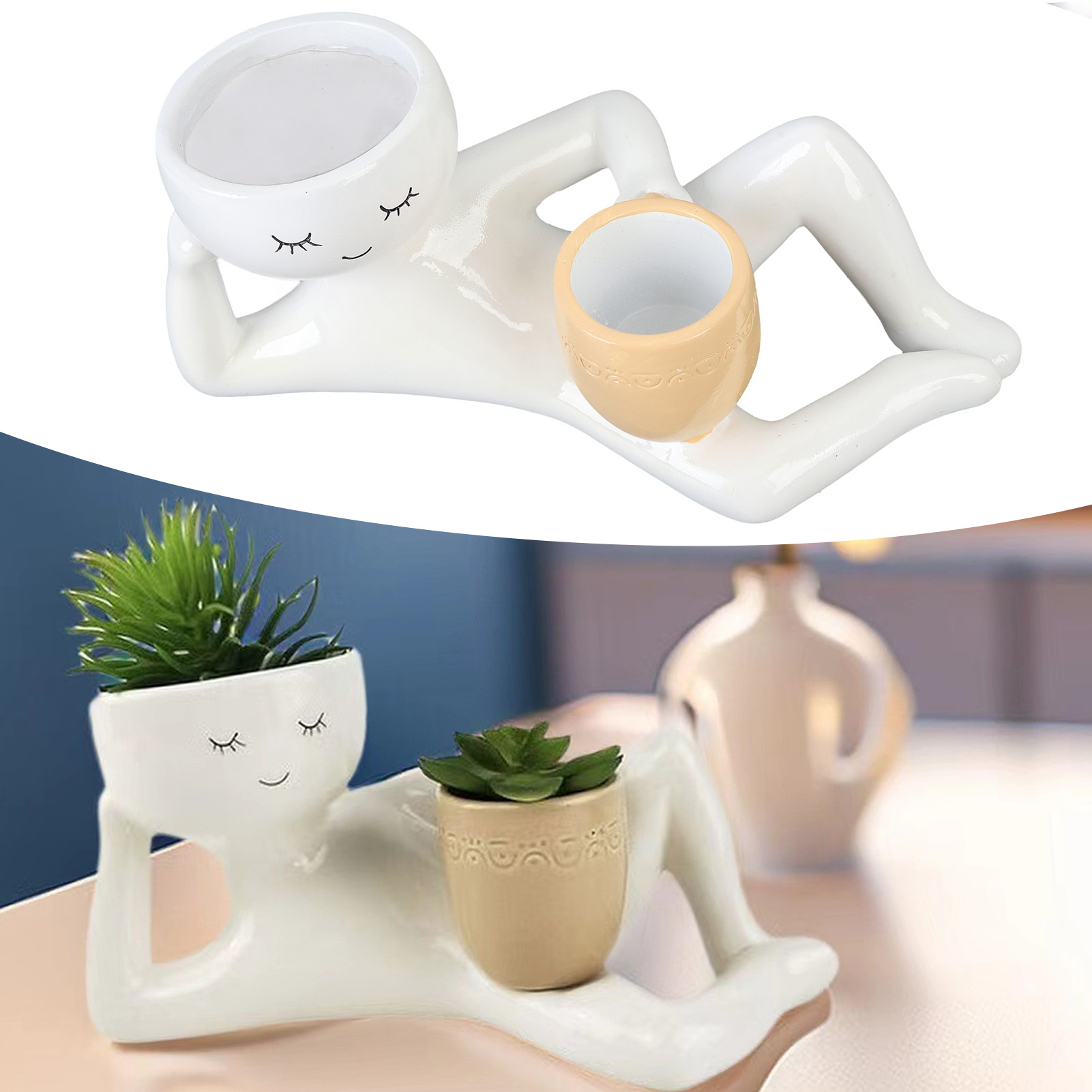 Succulent Pot Creative Breatha - đánh giá và giá Succulent Set