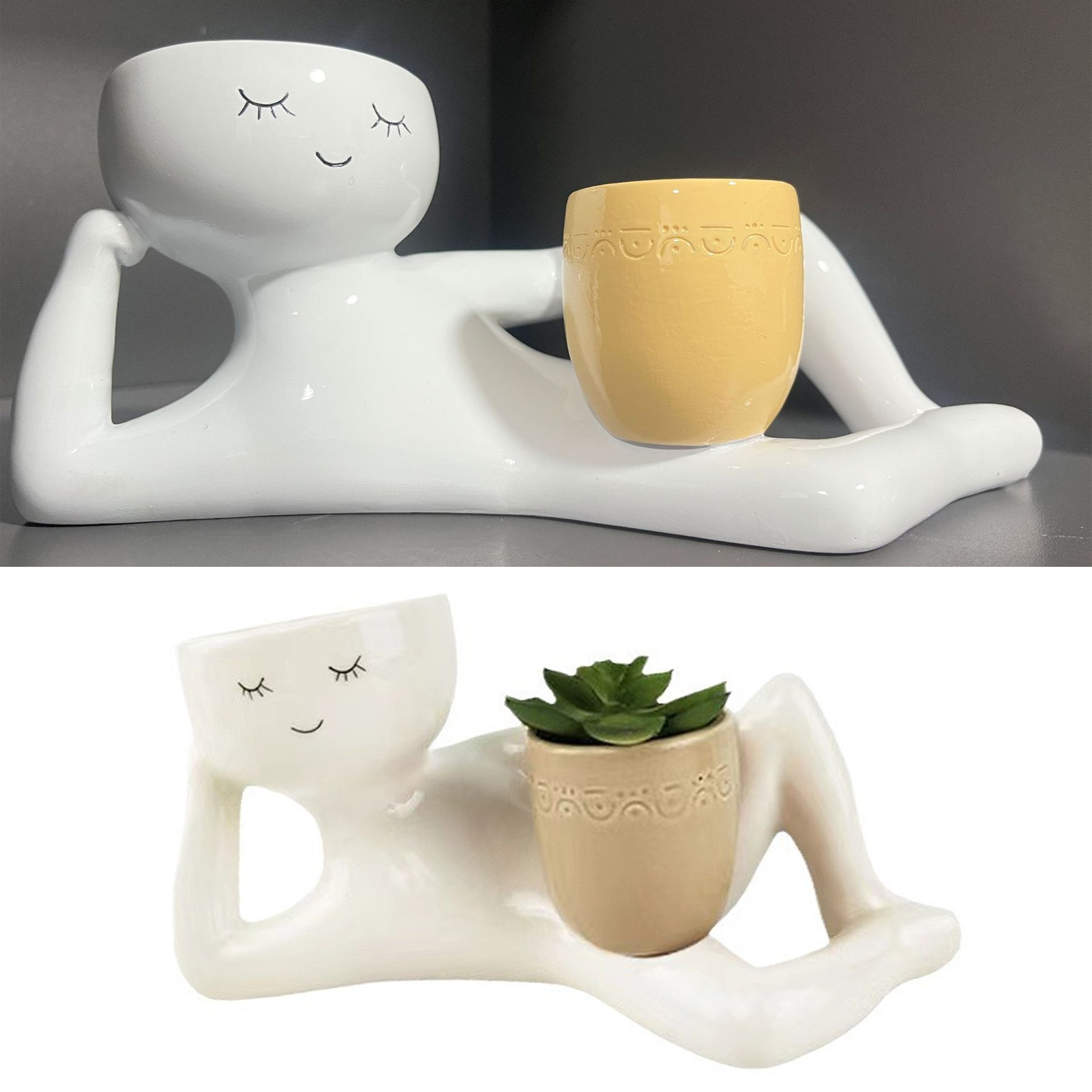 Succulent Pot Creative Breatha - đánh giá và giá Succulent Set