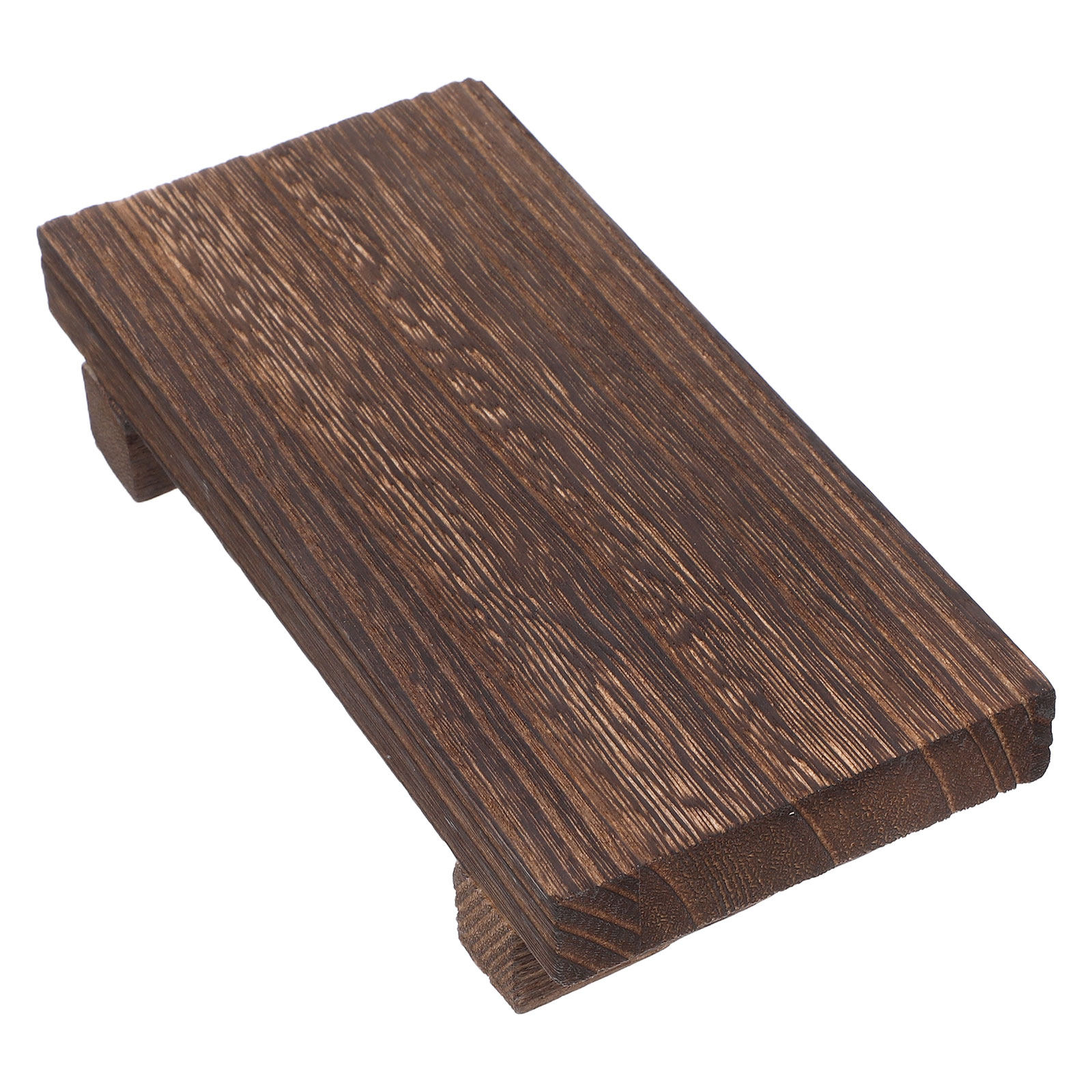 Small Wooden Pedestal Stand Ru - đánh giá và giá Indoor Plants
