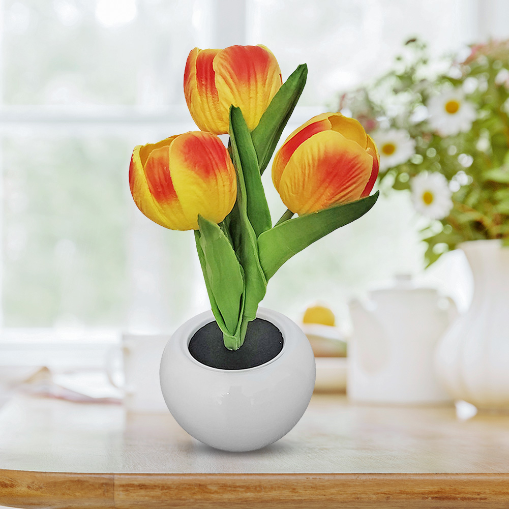 9x22cm Potted Plant Table Lamp - đánh giá và giá Plant Pot