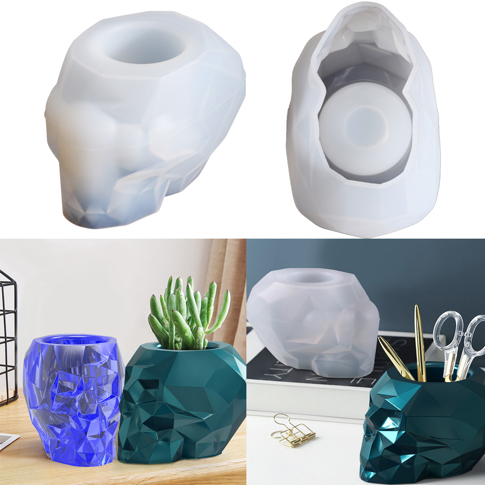 Tự Làm Pha Lê Nhựa Dính Khuôn  - đánh giá và giá Succulent Set