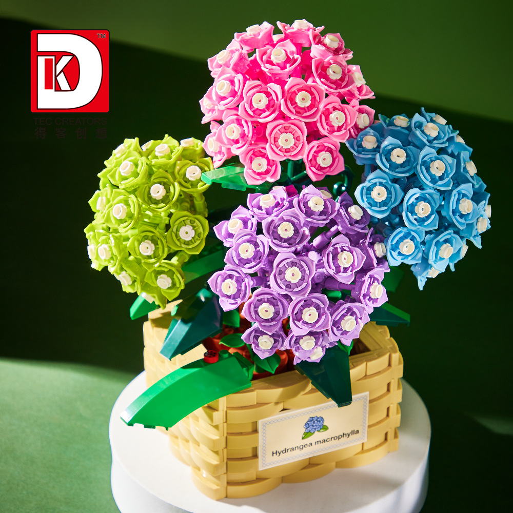 New Hydrangea Embroidery Baske - đánh giá và giá The Plant Parent