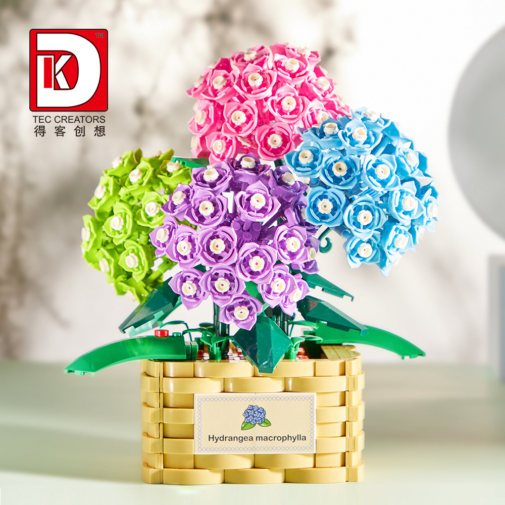 New Hydrangea Embroidery Baske - đánh giá và giá The Plant Parent