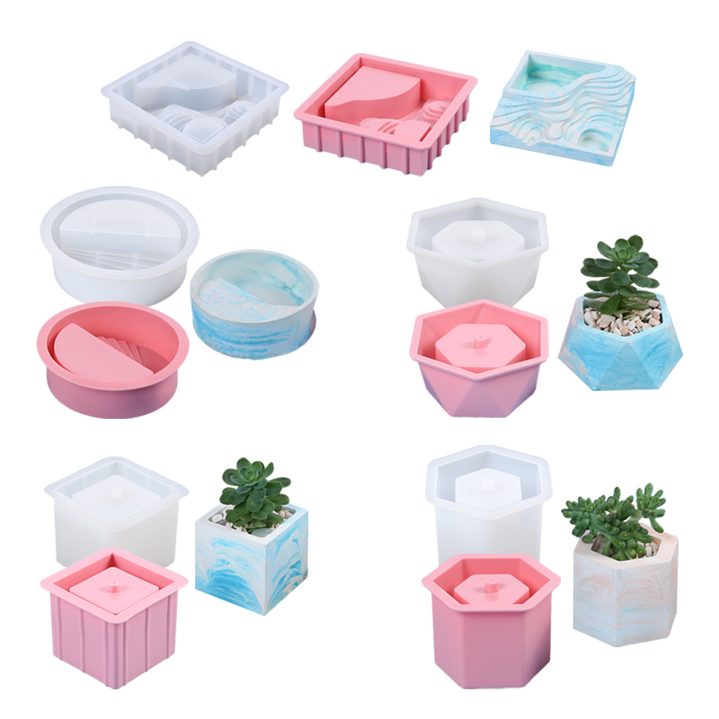 Succulent Flowerpot Silicone M - đánh giá và giá Succulent Set