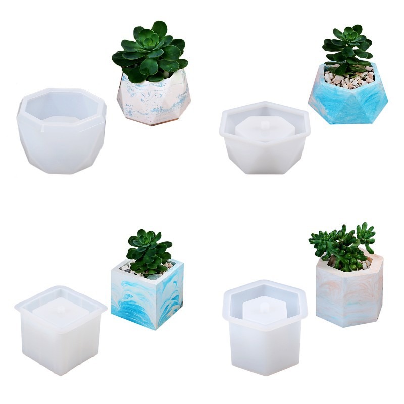 Succulent Flowerpot Silicone M - đánh giá và giá Succulent Set