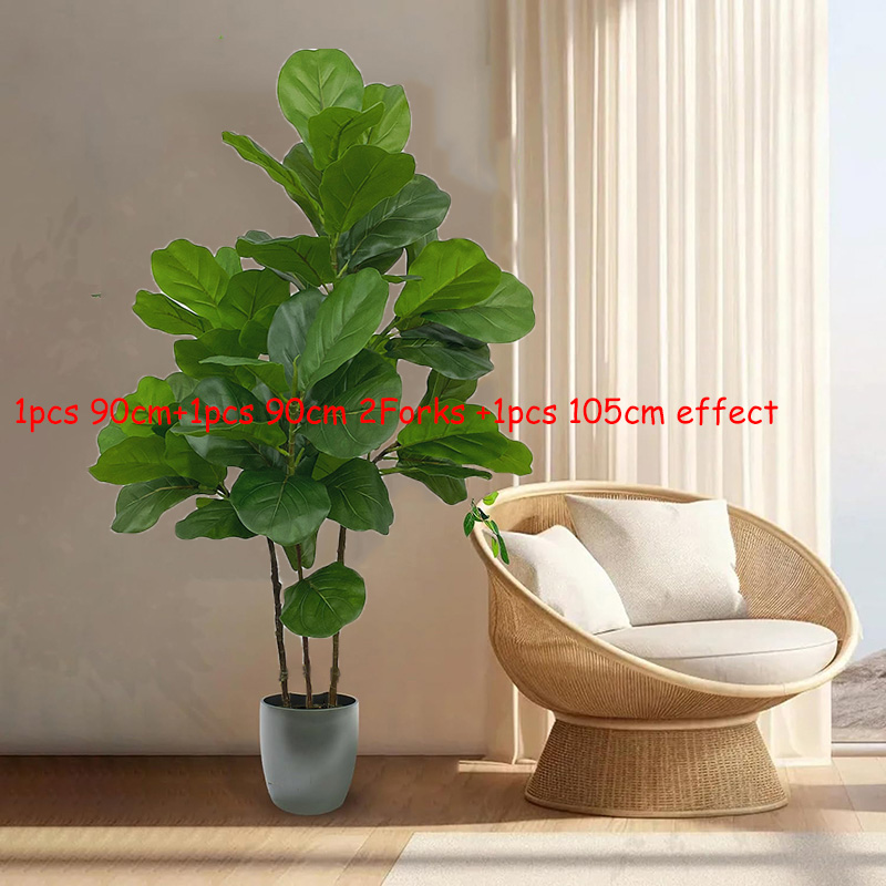 23-41in Artificial Ficus Tree  - đánh giá và giá Fiddle Leaf Fig