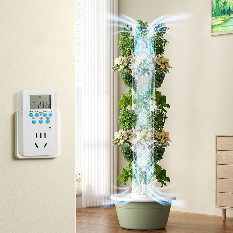 With Led Grow Light Space Tree - đánh giá và giá Plant Pot