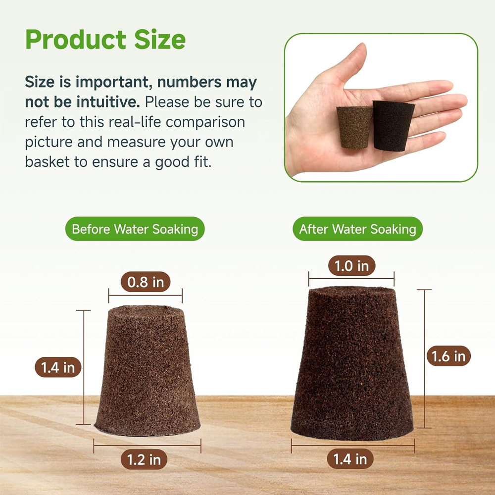 20 Hydroponic Growing Sponges, - đánh giá và giá Indoor Plants