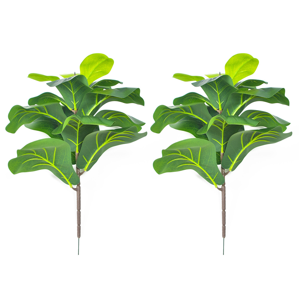 AB33-2Pcs Artificial Fiddle Le - đánh giá và giá Fiddle Leaf Fig