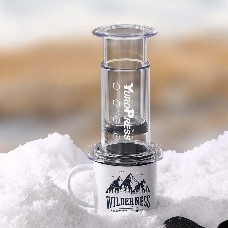 Yuropress Portable Espresso Co - đánh giá và giá Pothos